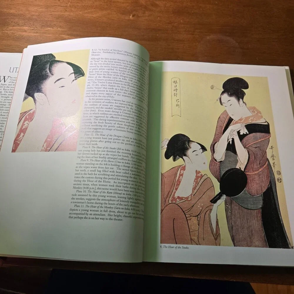 Utamaro: Portraits from the Floating World Tadashi Hardcover GOOD